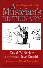 A Musician's Dictionary A Musician's Dictionary